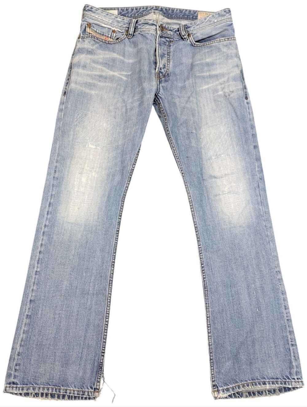 Diesel Industry New Franker Regular Slim Fit Bootcut Men's Size 33x32 Y2K Thick